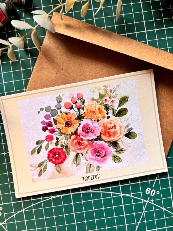 bunch of colourful roses with other small wild flowers