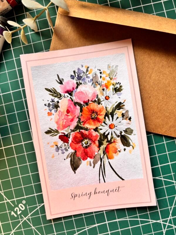 bunch of flowers with wildflowers